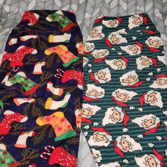 OS Christmas Leggings - Picture 1 of 1